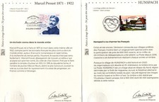 FRANCE Lot 4 Notices Tirage Limité HUNSPACH PROUST PASCAL MILLIAT   RR