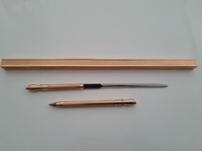 STYLO + COUPE PAPIER + RÈGLE