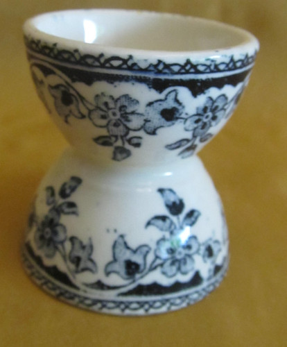 Coquetier faïence diabolo - faïence,