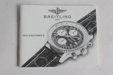 BREITLING livret notice montre Old Navitimer II (74249)