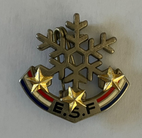 Ref broche insigne flocon - o1,