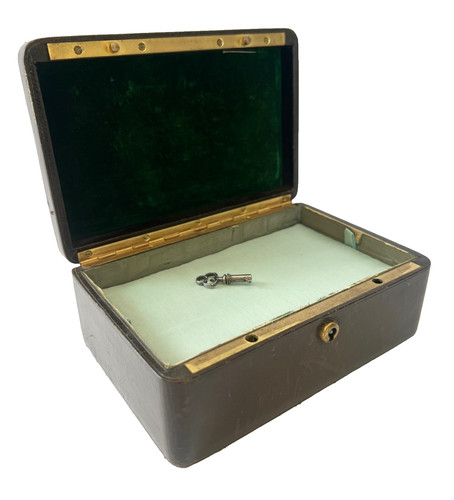 Coffret cuir luxe 1890 - coffret,