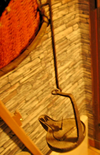 Lampe huile coq ancienne en - lampe, a