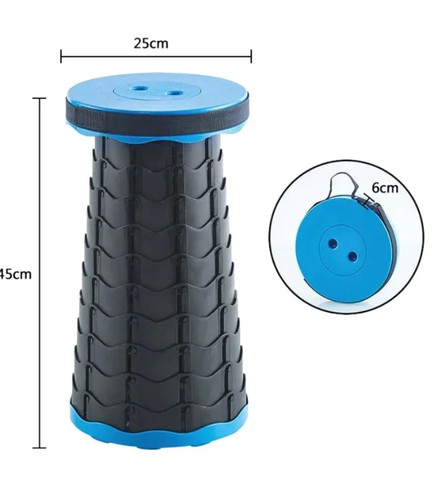 Tabouret pliable télescopique - pliable,