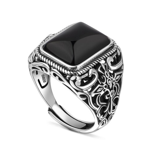 Bague homme argent massif - bague,