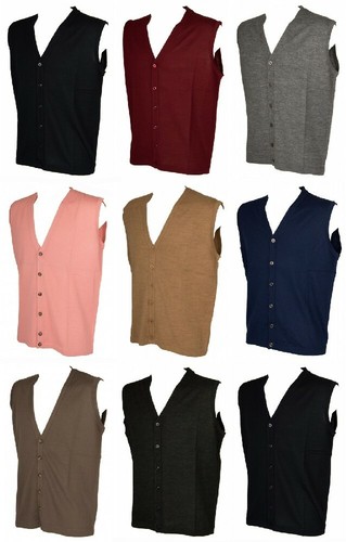Gilet homme ouvert boutons