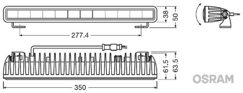 Osram leddl106 projecteur - osram, leddl106-sp