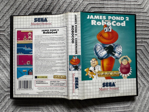 Master system james pond - master,