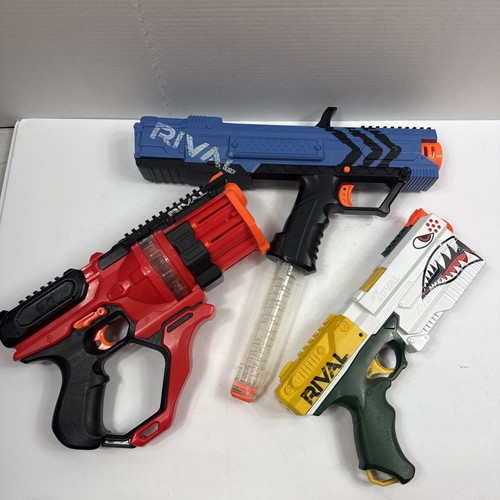 Nerf rival gun blaster - nerf, lot