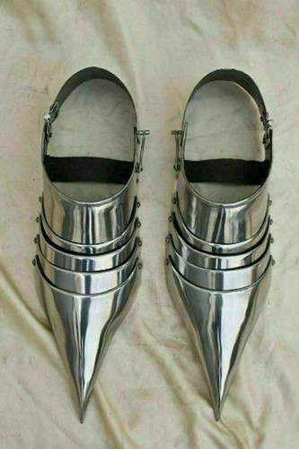 Chaussures sabatons armure - chaussures,