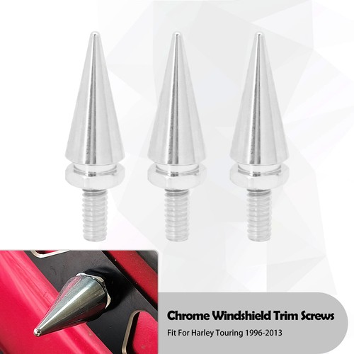Chrome boulons vis - 3x,