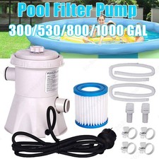 Pompe de piscine avec filtre à circulation propre de 330/530/800/1000 gallons