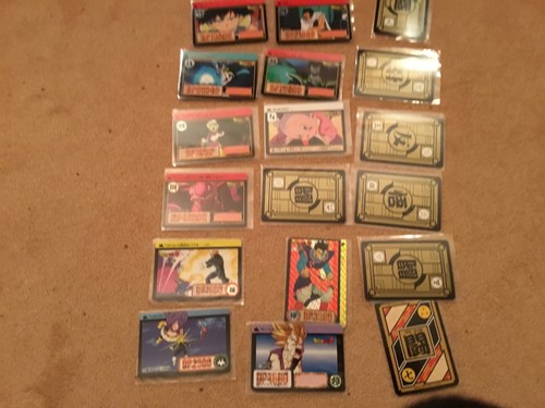 Lot cartes dragon ball - 18, z