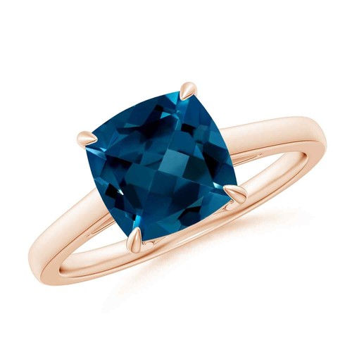 Angara bague solitaire coussin - bague,