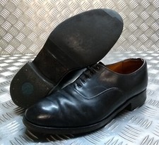 Naval Oxford Chaussure Marine Britannique Officiers Robe Uniforme Sans Embout GB