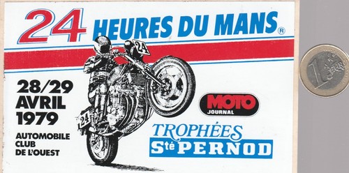 Autocollant moto heues - moto., 24