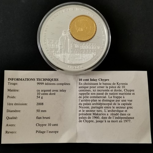 Medaille 2008 50mm 54g - 50mm, 10