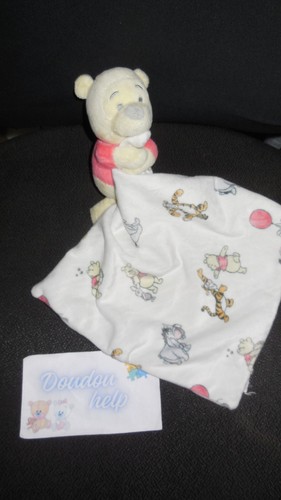Doudou mouchoir winnie pooh - winnie,