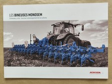 Tracteur Bineuses Monosem Prospectus Brochure