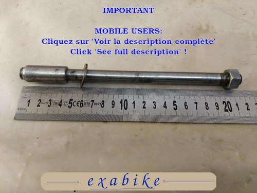 Axe roue avant - de, pour