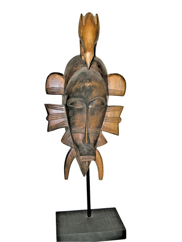 Masque africain senoufo - africain,