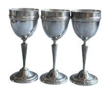 3 Anciens Verres à Liqueur