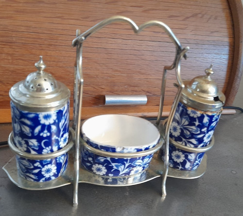 Service condiments metal - service, à