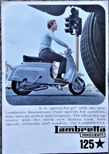Brochure original lambretta - brochure,