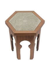 Table d'appoint en bois avec
