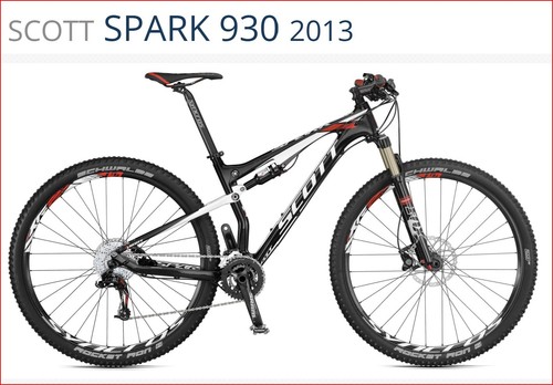 Vtt scott spark 930 - spark,