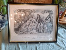 lithographie ancienne Becquet