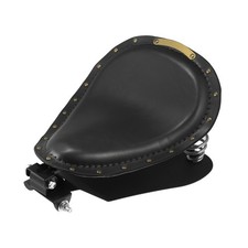 Coussin selle pilote moto fixation à ressort pour Harley Sportster XL883 1200