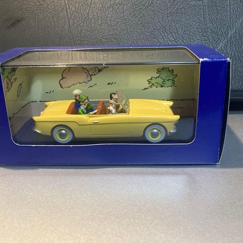 Tintin miniature car 43 - tintin, 1/43
