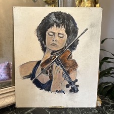 Tableau Huile Sur Panneau