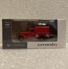 Miniature Norev Citroen U11 Camion de Pompiers 1/87 Citroën Neuf en Boite