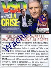 VSD n°1994 du 12/11/2015 Télévisions Crise Pierre Perret