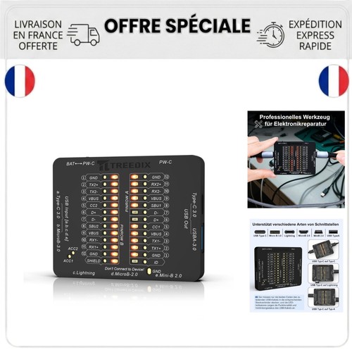 Testeur câbles usb - testeur, usb-c