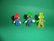 3 Figurines Super mario Mario