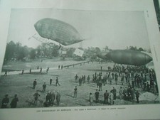 La Coupe aéronautique Gordon Bennette aux Etats Unis Illustration 1907