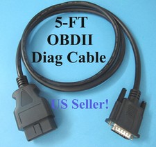 OBD2 OBDII Cable Compatible