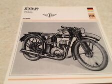 Carte moto ZÜNDAPP 175 Derby