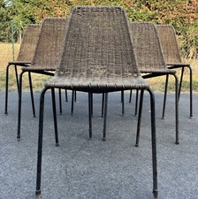 Série de 6 Chaise Rotin Campo