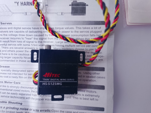 Hitec 5125mg servo digital - servo,