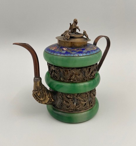 Théière chinoise décor - à,