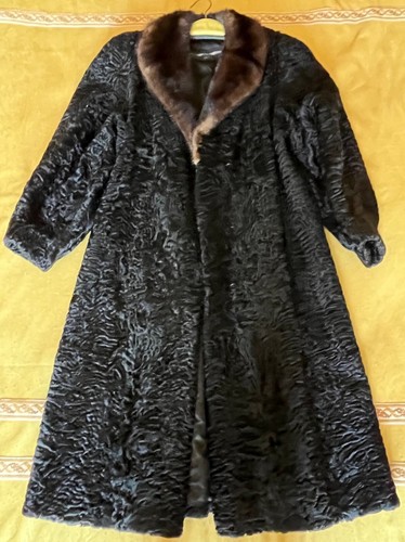 Manteau fourrure femme - fourrure, en