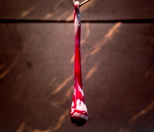 Pampille goutte verre - goutte,
