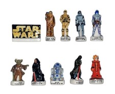 Série complète de 10 fèves Trilogie Star Wars III (06) 2006