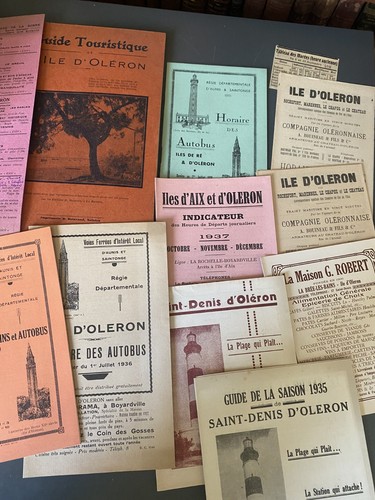 Lot ile oléron 12 - ile, docs
