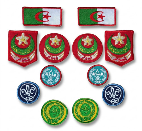 Insignes scouts musulmans - insignes,
