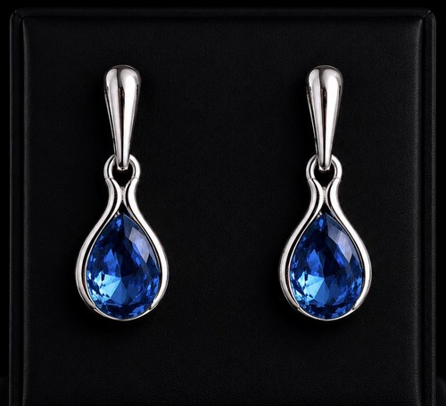 Boucles oreilles bleu - d’oreilles,
